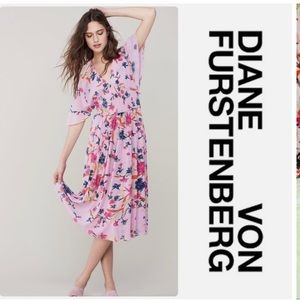 Diane Von Fursrenberg midi dress